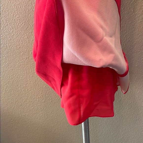 BCBGMaxAzria Vibrant Red Ruffle Mini Dress - Picture 10 of 15